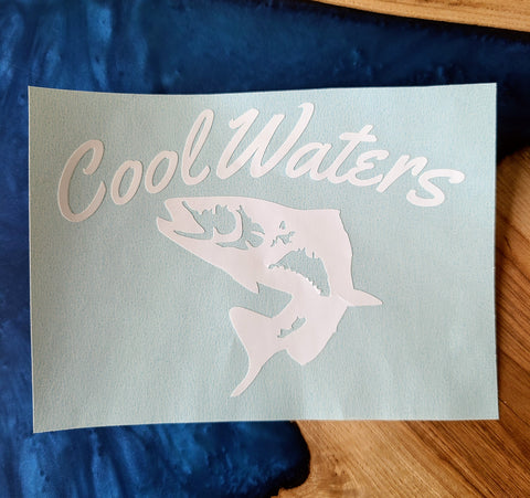 DECAL - CoolWaters w/ Fish