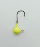 3.5g Round Ball Jig Heads with Reversed Hook
