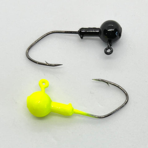 9g 1.7g Sickle Ball Jig Heads – CoolWaters Fishing Products